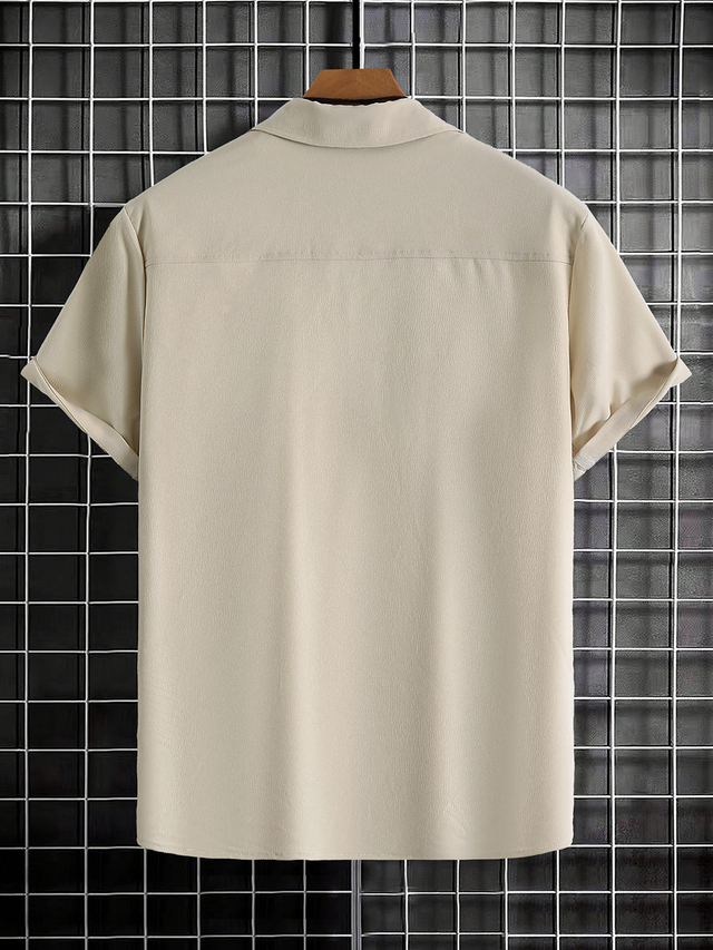 男士短袖经典衬衫