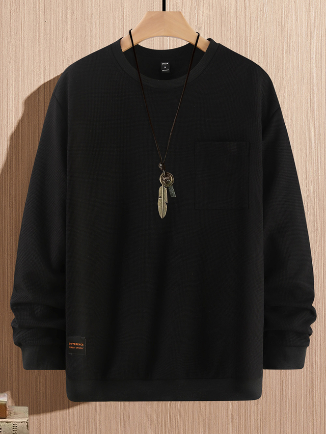 男士休闲船员运动衫