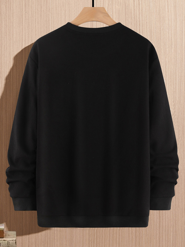 男士休闲船员运动衫